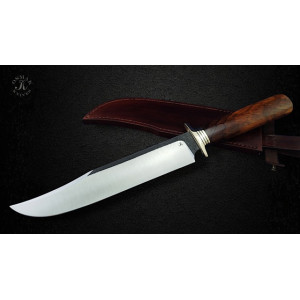 ТИТАН ексклюзивний ніж ручної роботи майстра Ruslan Knives, сталь N690, 60 HRC. Photo 2